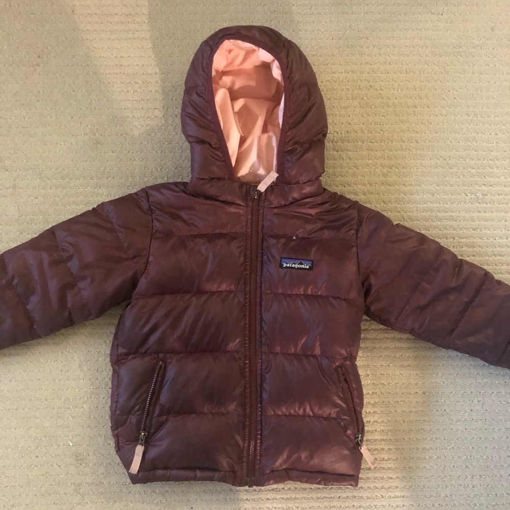 Toddler girls down Patagonia jacket 3T